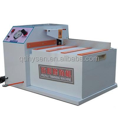 China Building Material Shops Woodworking Corner Double End Curved Edge Trimming Machine for sale