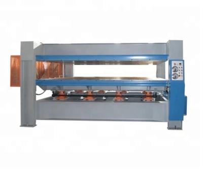 China Home Use Hot Press Melamine Woodworking Laminating Machine To Make Plywood for sale