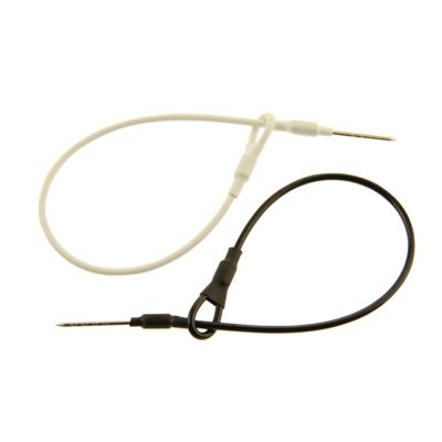 China Used with EAS sensor hard tag accessory EAS hard tag cable with single loop tag lanyard for sale