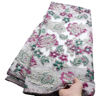 China Popular Water Soluble Supoo Brocade Senegal Lace/Ghana Lace Fabric Wedding Dress Bridal Lace for sale