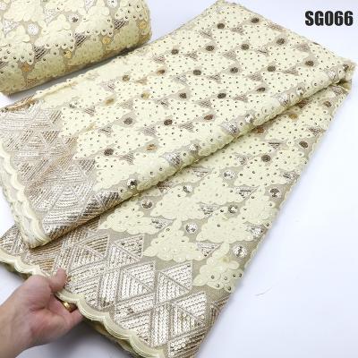 China Viable High Quality Embroidery Lace Fabric With Luxury Sequins Tulle Embroidery Fabric for sale