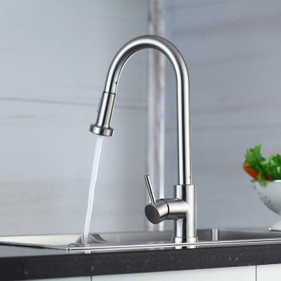 China Thermostatic Faucets Pull Out Kitchen Sink Faucets 304 stailess Steel 2021 Kitchen Faucet for sale