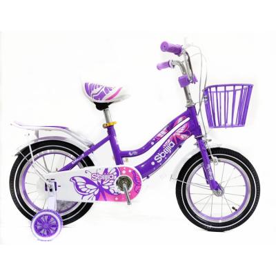 China J steel girl's bike with training wheels 16 inch girls bicycle 2022 12 inch bicycle children pictures for sale