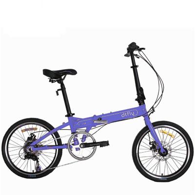 China Popular Factory Supply Direct Fold Bicycles For Sale 7 Speed ​​20 Inch Folding Steel Bike for sale