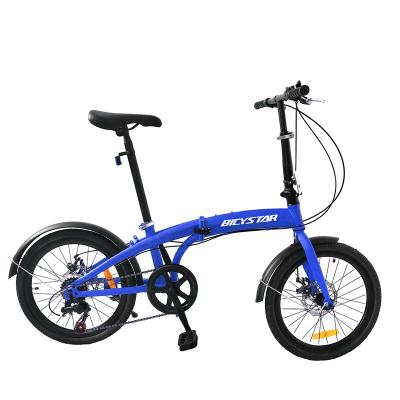 China Popular Wholesale High Quality Folding Cycle Folding Bike 20 Inch Alu Folding Recycling for sale