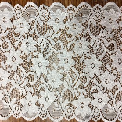 China 17.5cm  wide 2017  New Fashion  Lace Border/ underwear cotton lace edge in Ivory and Black Color for sale