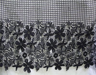 China Garment Accessories Chemical Lace Fabric  Water Soluble Embroidery  lace fabric  in Different  Color for sale