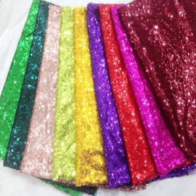 China 3mm Sequin Fabric in Different Color  DIY Decoration Fashion Garment Fabric for sale