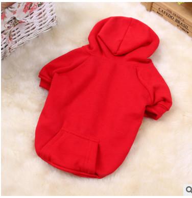 China Multi-color dog clothes withe pocket sports sweater winter pets clothes for sale