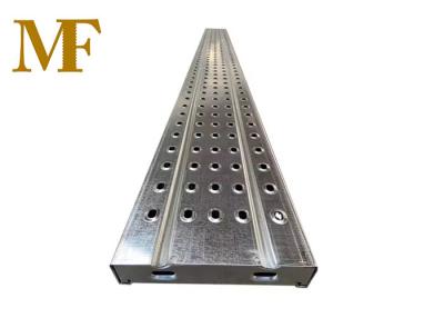 Cina Scaffold Placca di acciaio Galvanizzato Metallo Scaffold Acciaio Planche Scaffold Metallico in vendita