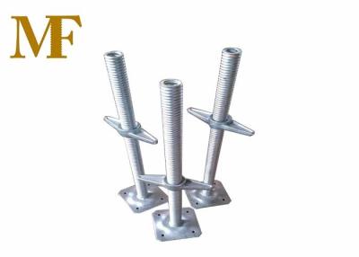 China Adjustable Zinc 25um BS1139 En74 Tower Scaffold Screw Jack for sale