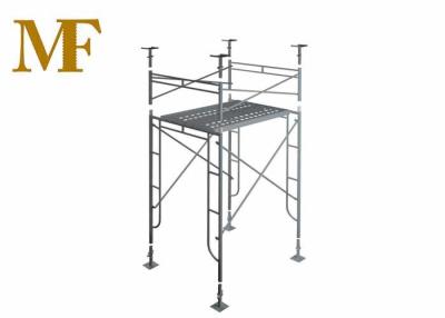 중국 Q235 직류 전기로 자극된 Ｈ 틀 비계 구조 사다리 판매용