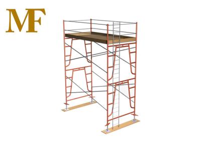 China O revestimento Q345 do pó galvanizou o quadro de aço do andaime à venda