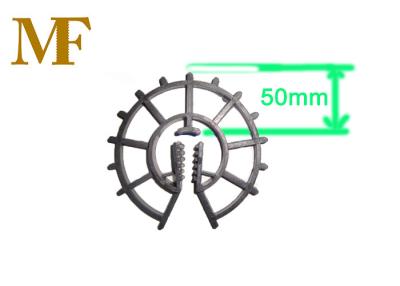 China Platic 50mm Rebar Spacer Wheel for reinforcing cage for sale