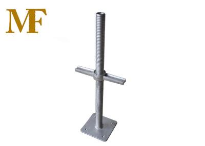 China Ringlock Scaffolding Adjustable Base Jack Q235 Material for sale