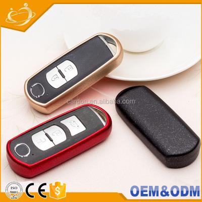 China Replace Colored Keyless Remote Keyless Shell For Mazda Car Key Case Wrap Dull Polish TPU Bracket Nice 2 3 6 Axela Atenza CX-5 CX5 CX-7 CX-9 for sale