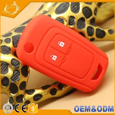 China Replace Car Key Case 2009 - 2014 Auto Accessories Silicone Remote Control Car Key Cover Rubber Case For Chevrolet for sale