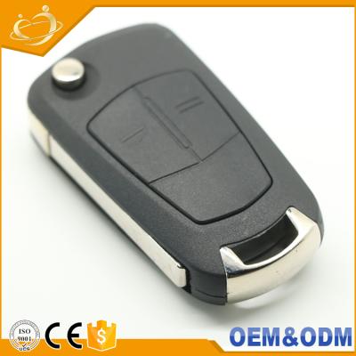 China For Auto Car 2 Button Flip Key Blank Remote Shell /Case/Enclosure for Holden Opel Astra Captiva for sale