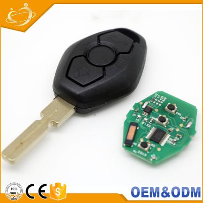 China ABS Like Leather Auto Key Case Cover Shell Car Key Remote Accessory For BMW E46 E60 E90 for sale