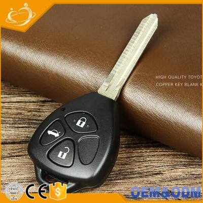 China For Auto Car 2008 - 2010 Uncut Keyless Entry Replacement Remote Key FOB Case 3 Buttons For Toyota Camry for sale