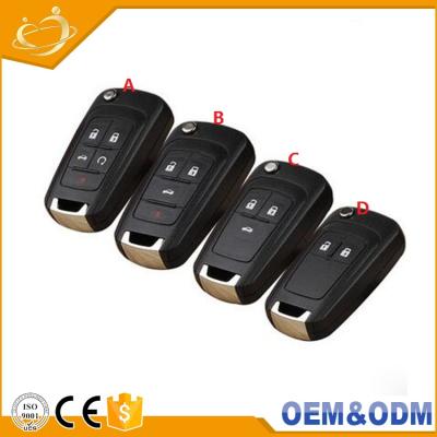 China For Brand New Flip Folding Car Key Cover Remote Buttons Shell For Buick Auto Car All 2 for sale