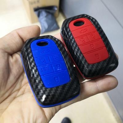 China Japan style and good quality hot shelling factory price carbo car key cover for Toyota car smart key, ABS key shell for LEVIN, Camry, Corolla for sale