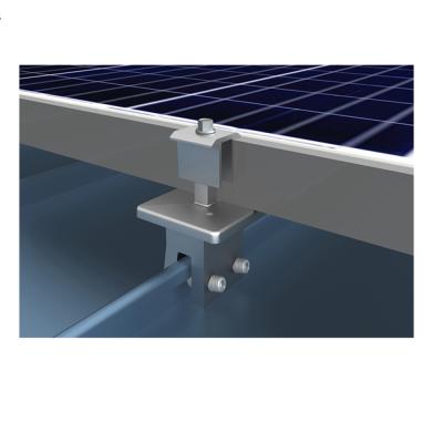 China Commercial / Residential Railess No Corrugated Rail PV Panel Mount Bracket Solar Tin Mounting System for sale