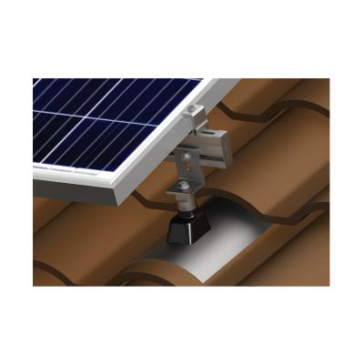 China SunModo Solar Rack Roof Tile Solar Panel Innovative Commercial/Residential Solar Hookless Mount System for sale