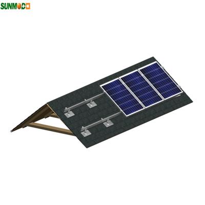 China Commercial Photovoltaic Photovoltaic Roof Mount System Solar Power Station Solar Tracker Rack for sale