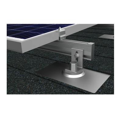 China Alloy Tile Shingle Metal Pitched Flat Rooftop Rooftop Solar Panel Roof Brackets for sale