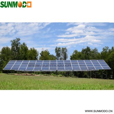 China Commercial Photovoltaic Power Station PV Installation Structure Solar Panel Mounting Ground Mounting Solar System for sale