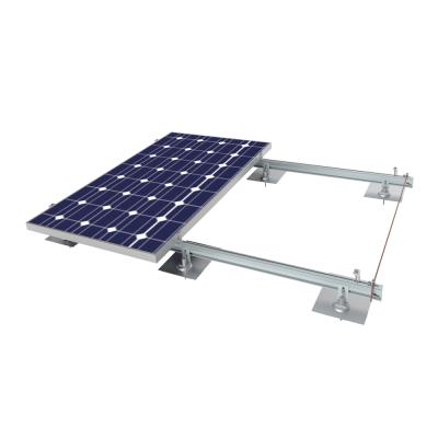 China Aluminum Alloy PV Solar Panel Mounting Rail Rail System Mount Bracket for sale