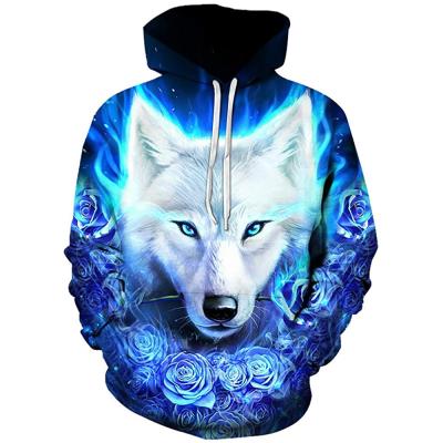 China Breathable wholesale custom logo printed fashion hoodies unisex crewneck sweatshirts men plain fleece pullover for sale