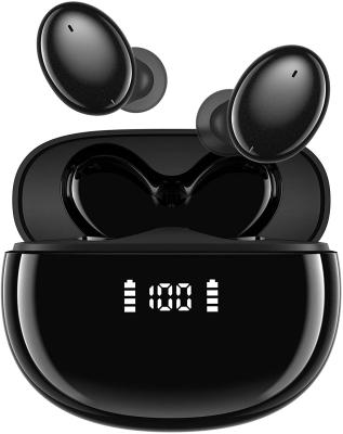 China TWS (True Wireless Stereo) Wireless Noise Canceling Waterproof Bluetooth Earphones Mobile Phone Gaming Travel Headphones for sale