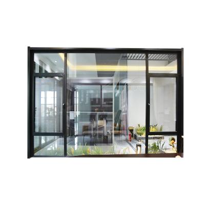 China New Design Modern Casement Window For Garden Aluminum Casement Patio Door Narrow Side Window for sale