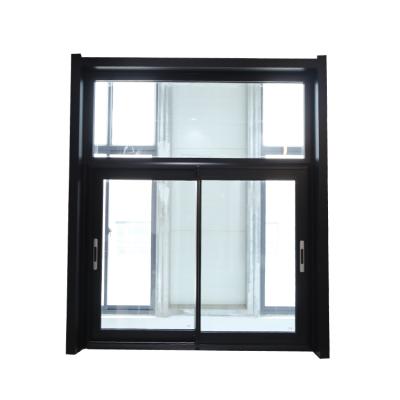 China Sliding Factory New Product Wholesale Aluminum Push Sliding Windows With Stained Glass For Home for sale