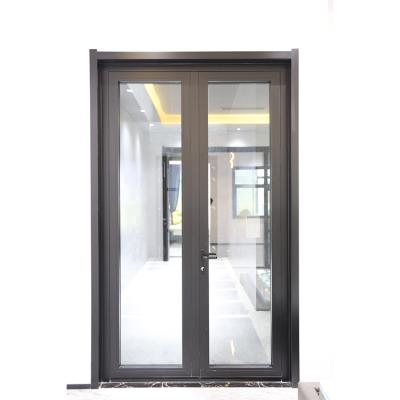 China OEM Best Quality Aluminum Windproof Waist Support Window Curtain Door Glass Door Casement Slim Door for sale