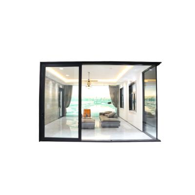 China High Quality Safe And Reliable Metal Glass Door High Quality Large Sliding Door Modern Aluminum Sliding Door for sale