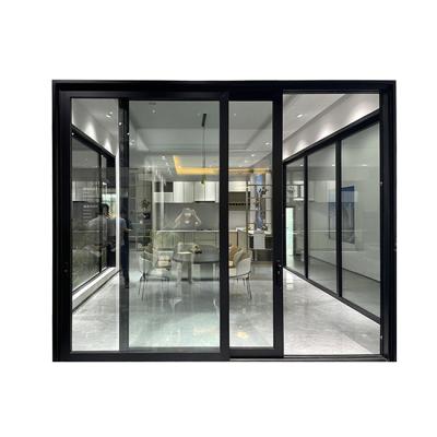 China Wholesale Price Modern Aluminum Sliding Doors System Glass Lift Door Windproof Door Sliding for sale