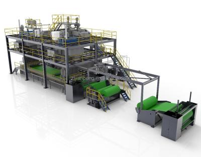 Κίνα Nonwoven Line Food Double Beam Meltblown Production Machine Nonwoven Spunbond Nonwoven Production Line Making Machine προς πώληση