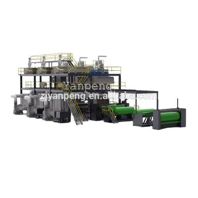 China Hotels YP-SSS high-speed automatic spunbond nonwoven pp production line for 14 years used for shopping bags zu verkaufen