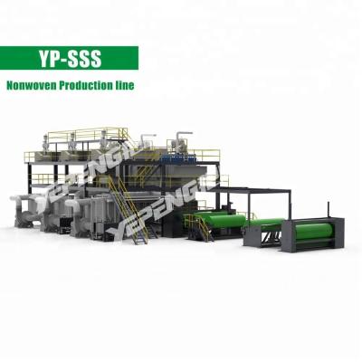 China High reputation pp spunbond unwoven fabric machine with high quality en venta