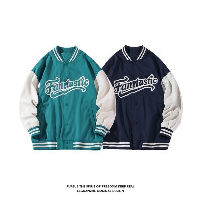 China Custom Leather Arms QUICK DRY 100 Polyester Varsity Jacket Mens Quality Letterman Jackets For Women Mens for sale