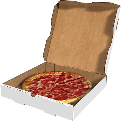 China Logo Package Wholesale Recyclable Custom Carton Size 16 Inch Custom Printed Corrugated Supply Pizza Box Pizza Packing Boxes for sale