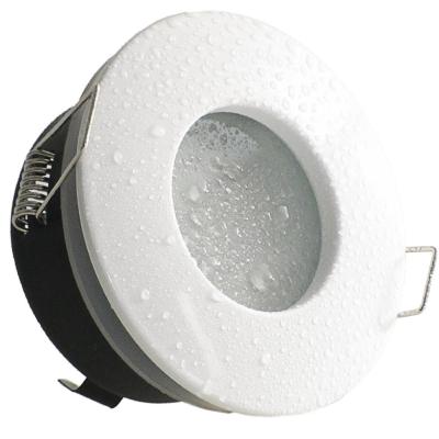 China GU10 IP65 Anti-glare Focus LED Spot Light Indoor Recessed Lamp Frame Waterproof Housing For MR16 for sale