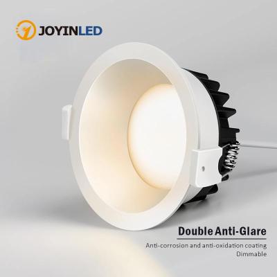 China Warehouse Ceiling Lamp 5W 7W Dimmable LED Downlight Anti-Glare Anti-Corrosion Led Spot Lighting Bedroom Kitchen Led Recessed Downlight for sale