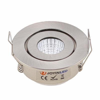 China Embeded Wholesale Price Open Hole 40mm Can Rotatable Mini Led Spotlights 3W Led Downlight for sale