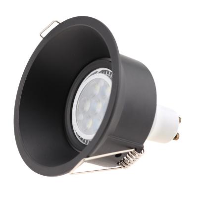 China Embeded China Aluminum Black Housing Tiltable Ceiling Led Down Light Fixtures GU10 MR16 GU5.3 for sale