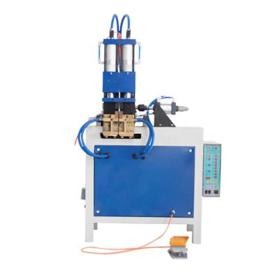 China Other Pneumatic Flat Iron Box Hoop Threaded Wire Angle Iron Automatic Resistance Flash To Touch Steel Bar Butt Welder for sale