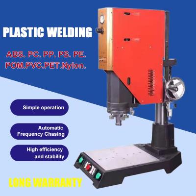 China Other Manual Type Nylon PC Acrylic PP Ultrasonic Welding Machine Ultrasonic Plastic Welding Machine for sale